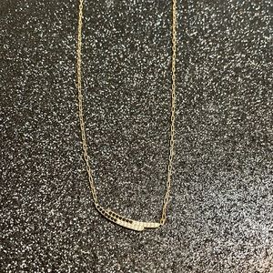 Nadir costume gold necklace